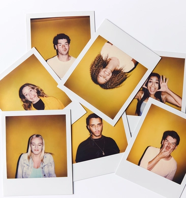 Kwadratowe odbitki zdjęć