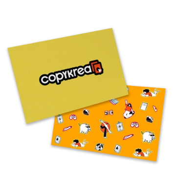 Laminowane wizytówki