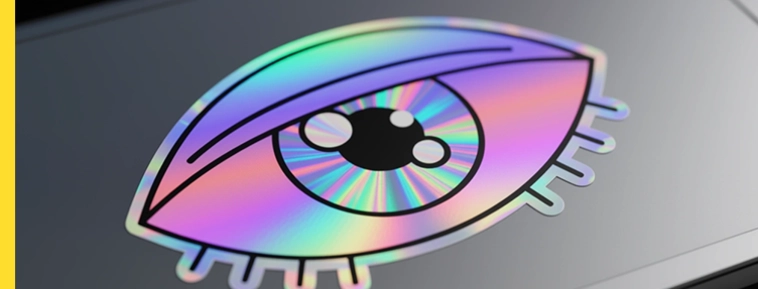 Naklejki holograficzne  